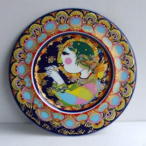 Bjorn Wiinblad/Rosenthal - Christmas Gospel Plate 1976