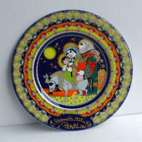 Bjorn Wiinblad/Rosenthal - Christmas Gospel Plate 1979