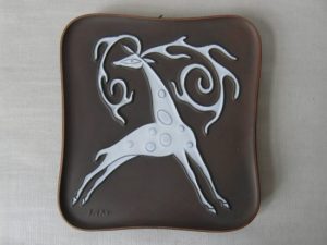 Piotr Baro, Wall Plaque, Knabstrup Denmark