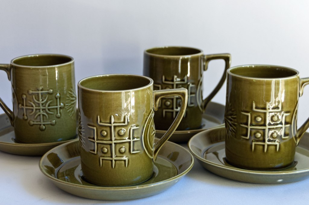 Portmeirion "Totem" Coffee Cups