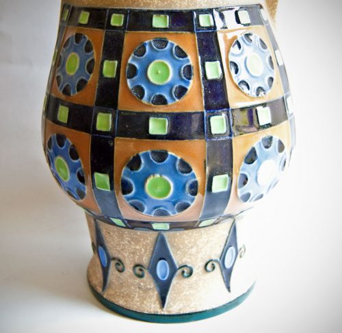 Detail -Amphora Czechoslovakia Display Piece