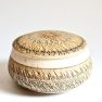 Gemma DeRidder, Lidded Bowl, Chattering Pattern