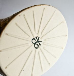 Kronjyden Nissen Backstamp on Coffee Pot