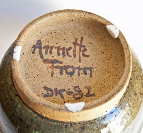 Annette From, Denmark, Studio Bowl