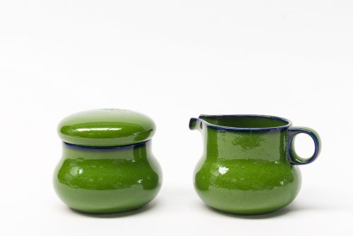 Thomas Germany, Scandic Shadow Green, Sugar Bowl & Creamer