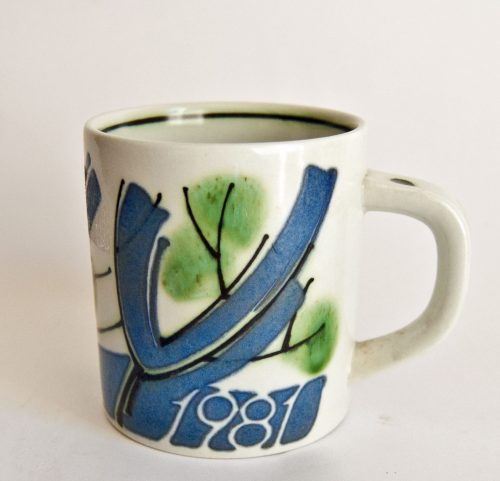 Royal Copenhagen 1981 Annual Mug