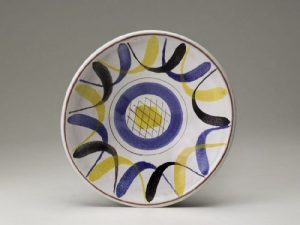 Gustavsberg Bowl, decor Ursula Printz