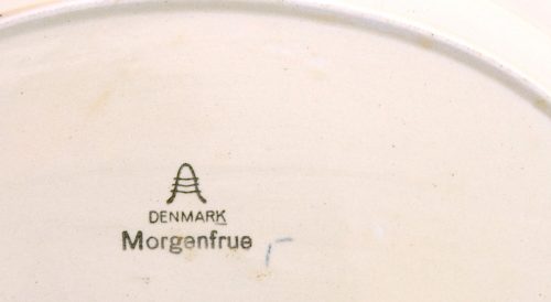 uminia Morgenfrue Backstamp