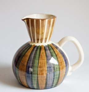 Bangholm Denmark, Striped Ewer Form