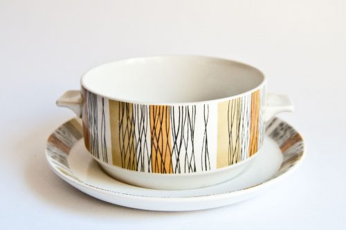 Midwinter Sienna Soup Bowl & Plate