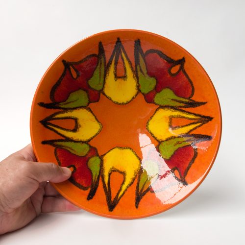 Poole Delphis Bowl, Form 57