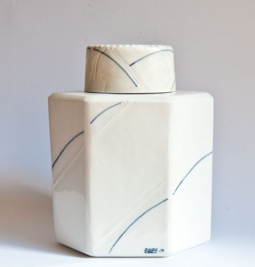 Royal Copenhagen Floreana Tea Caddy