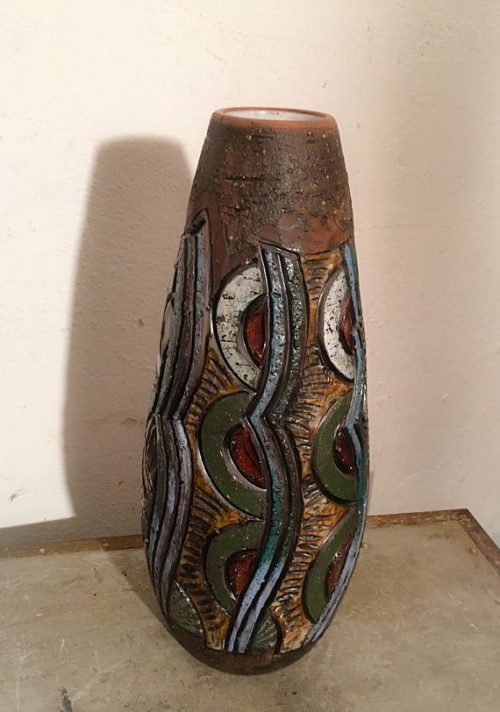 Tilgmans Vase, Dated 1963 via DrZenski Etsy. Signed Marian 1963