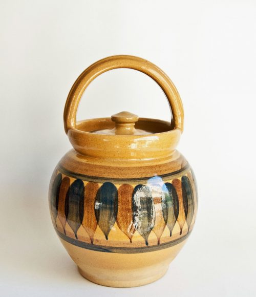 Lillerod Pottery Denmark, "Maternity" Jar