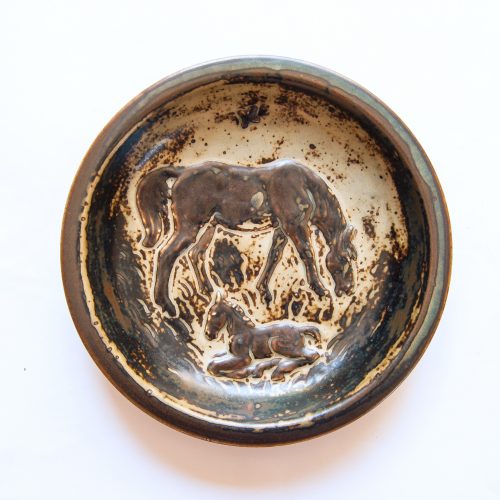 Knud Kyhn, Mare & Foal Bowl, Royal Copenhagen