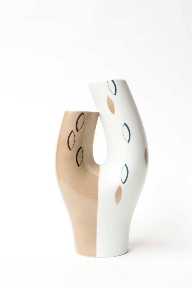 Modernist Noritake Vase c1950s