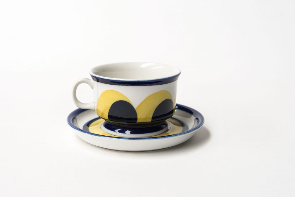 Arabia Finland Paju Blue/Yellow