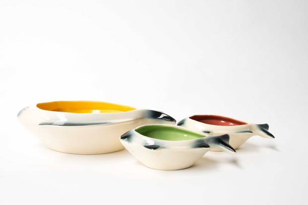 Diana Australia - Fish Shaped Ramekins c1950s