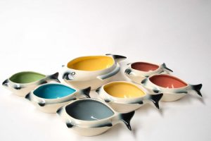 Diana Australia - Fish Shaped Ramekins c1950s