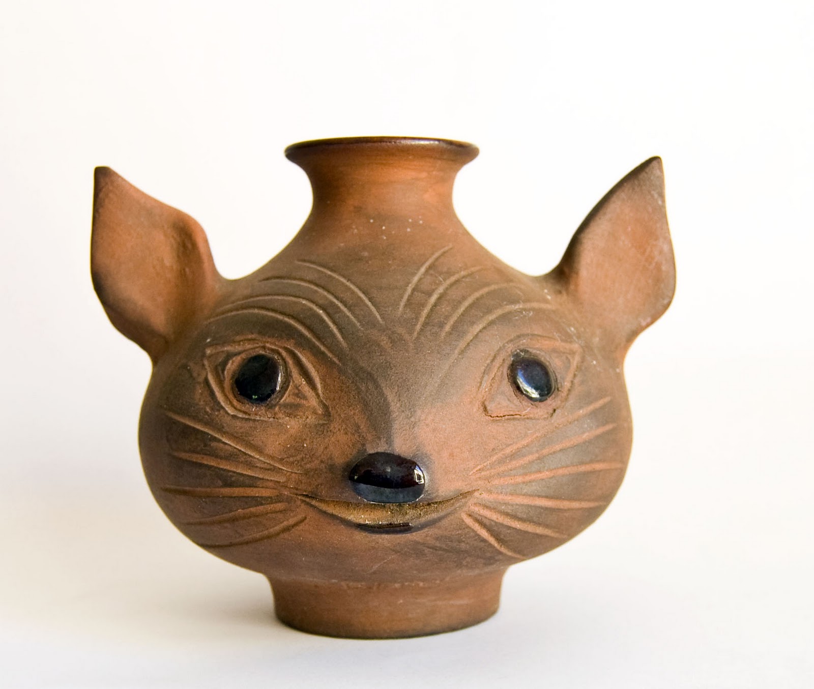 Dybdahl cat vase