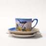 Noritake Blue Wren - Golden Wattle