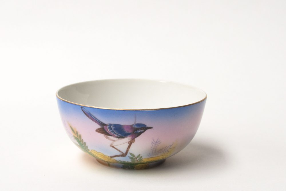 Noritake Blue Wren - Golden Wattle