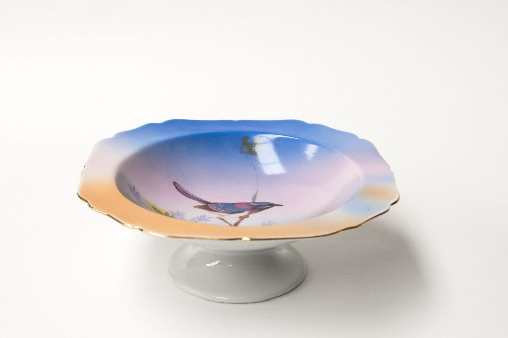 Noritake Blue Wren - Golden Wattle