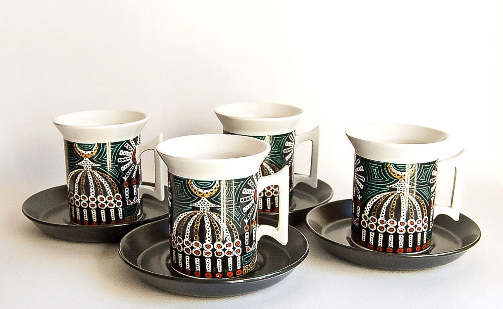 Portmeirion Magic City Coffee Cups