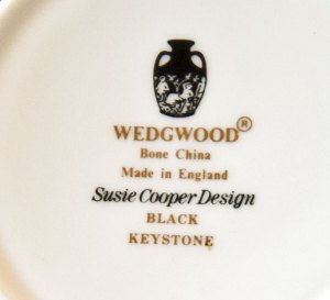 Wedgwood Susie Cooper Keystone Black