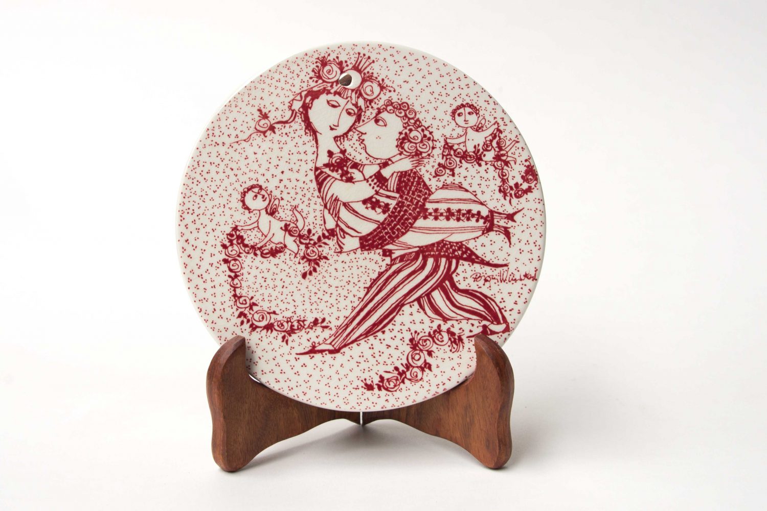 Bjorn Wiinblad Calendar Plaque