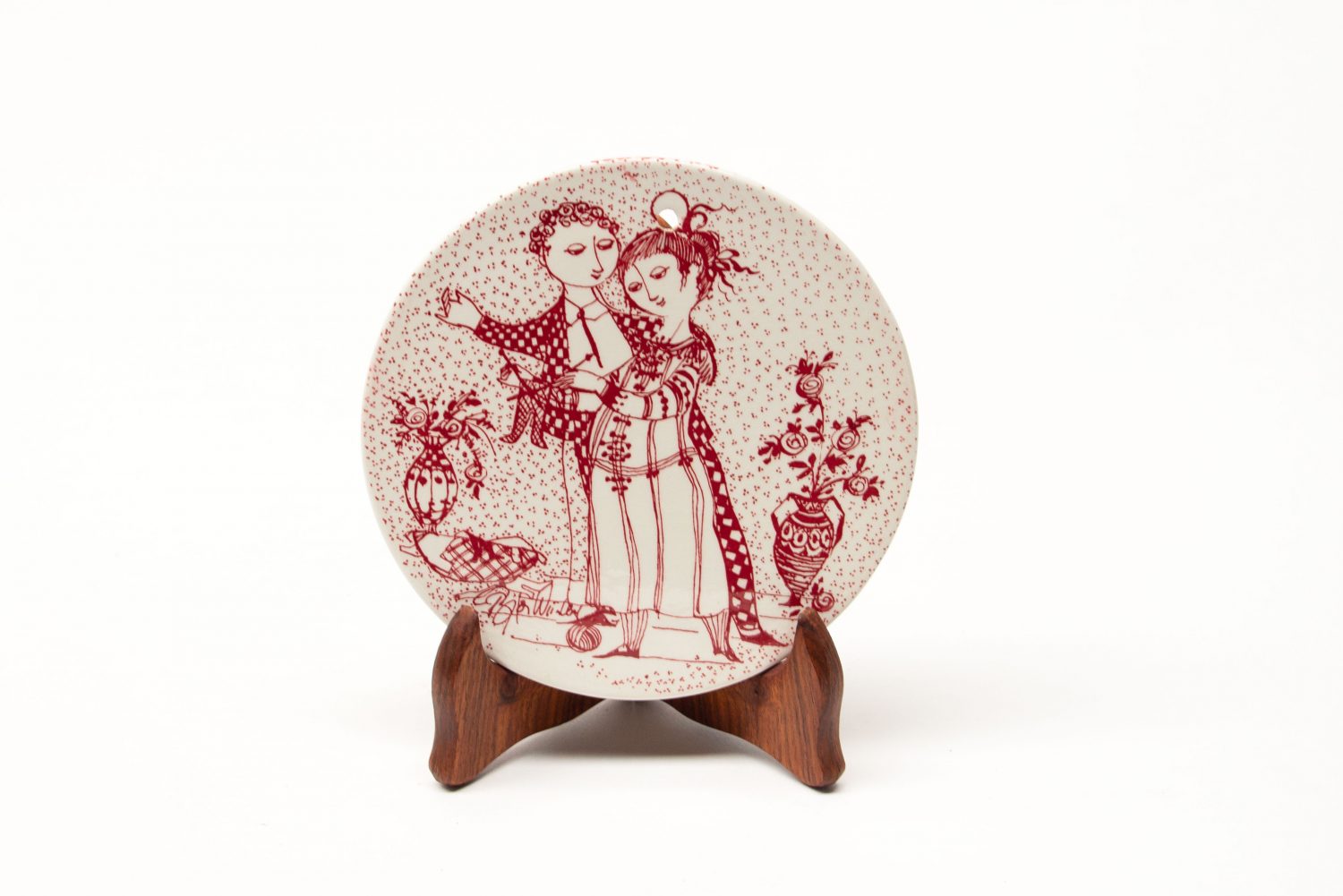 Bjorn Wiinblad Calendar Plaque