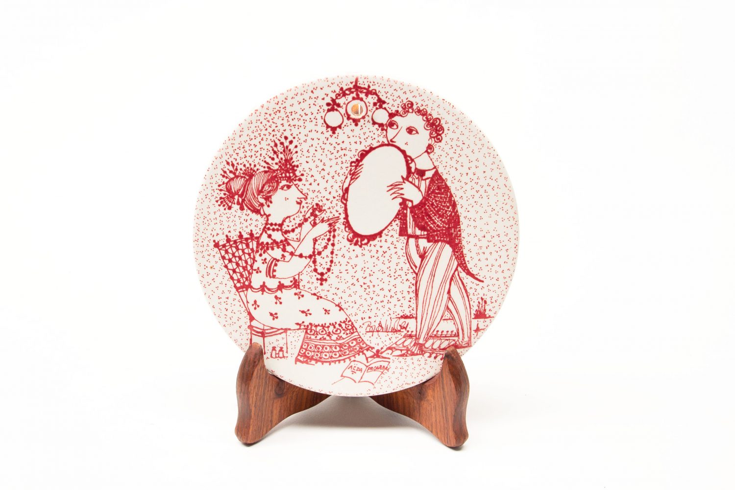 Bjorn Wiinblad Calendar Plaque