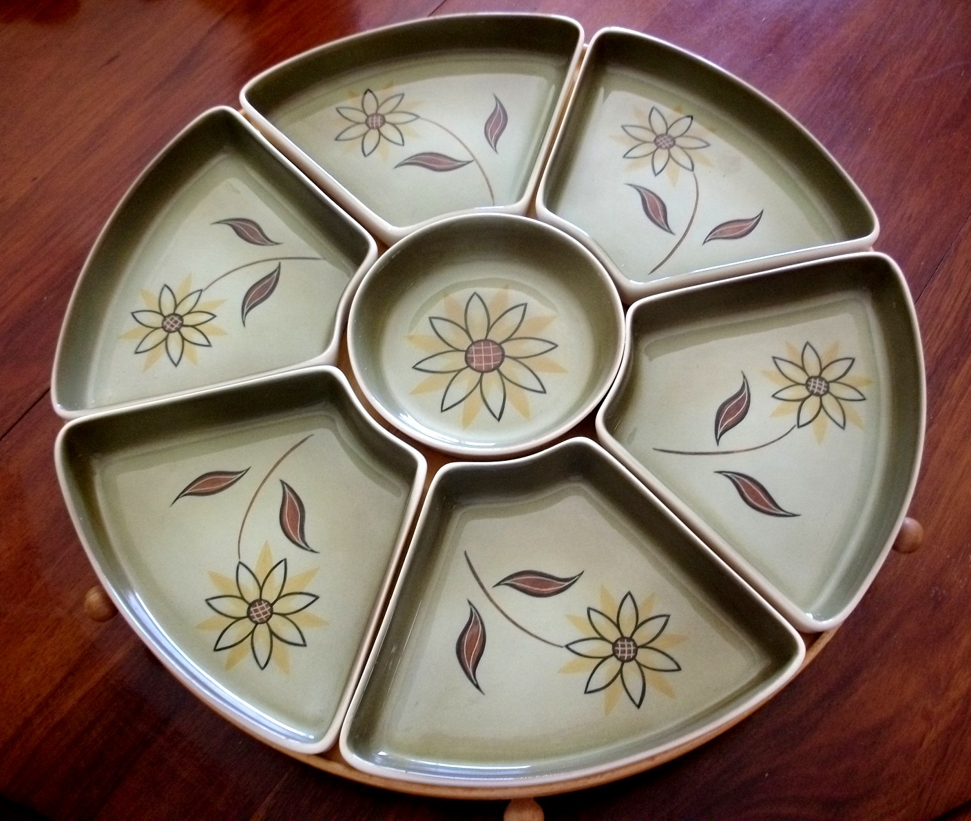 Terra Ceramics Terama Pattern Lazy Susan