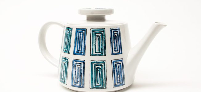 Ridgway Ondine Teapot - Gerald Benney 1965