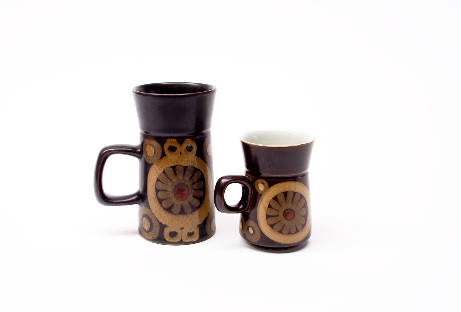 Denby Arabesque Large Mug and Small Coffee Mug